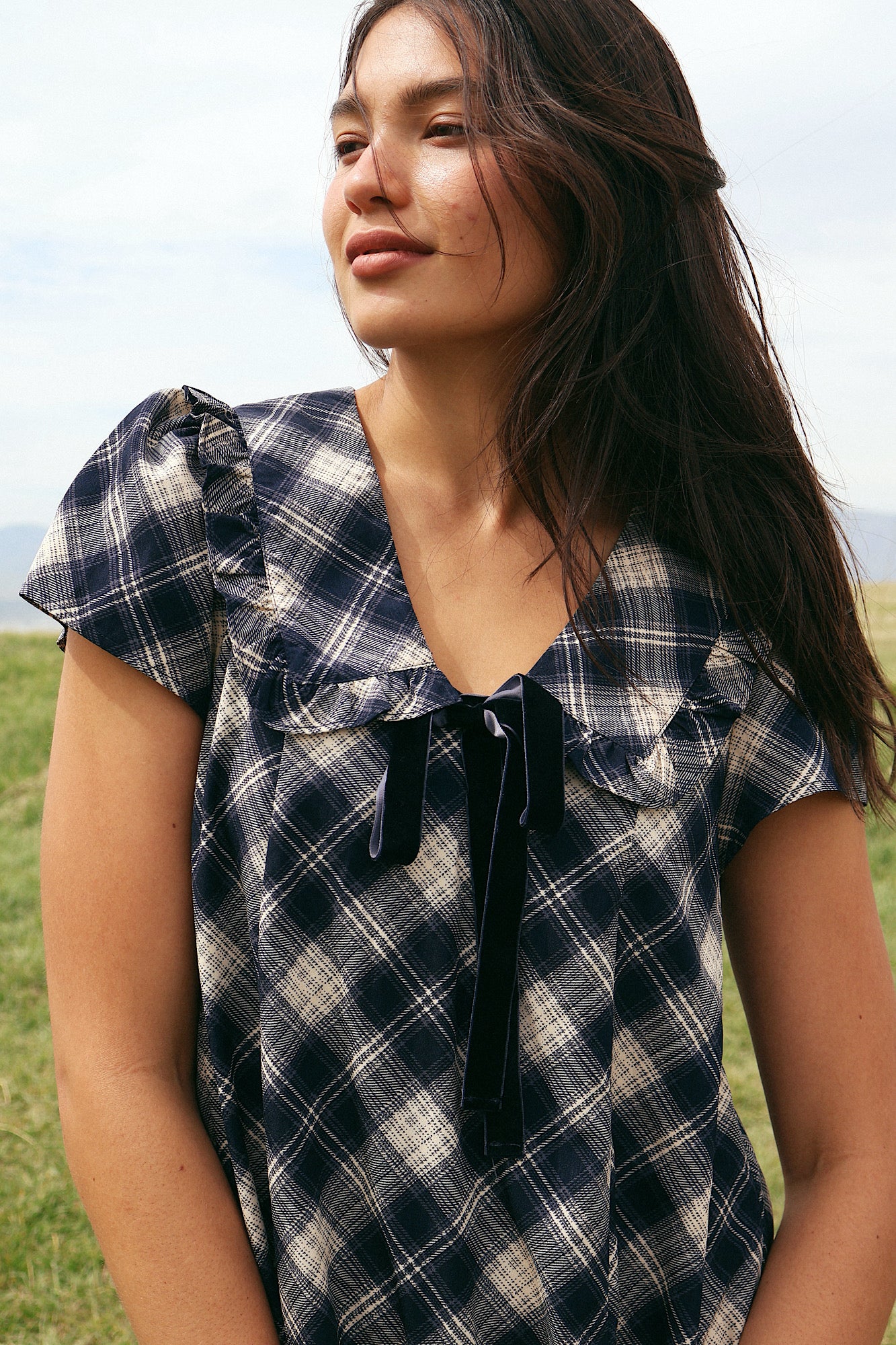 Highland Honey Plaid Dress