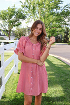 Sarah Gingham Dress