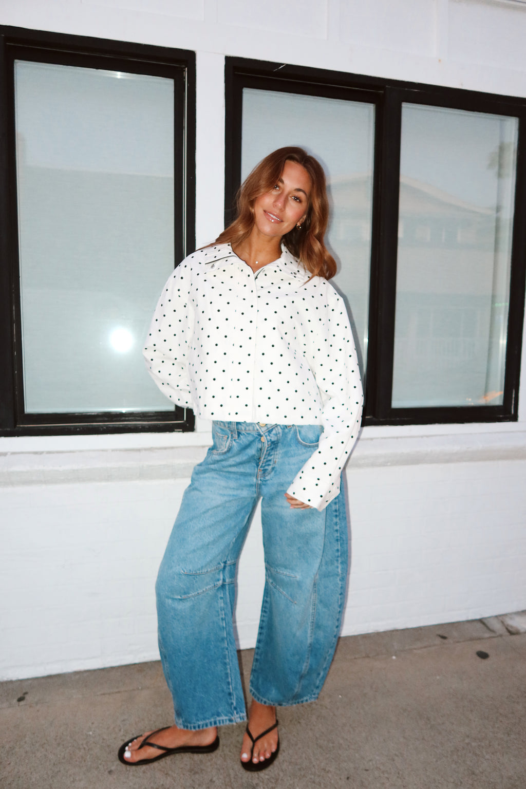 Rue Polka Dot Jacket