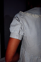 Stripe Sailor Top in Blue