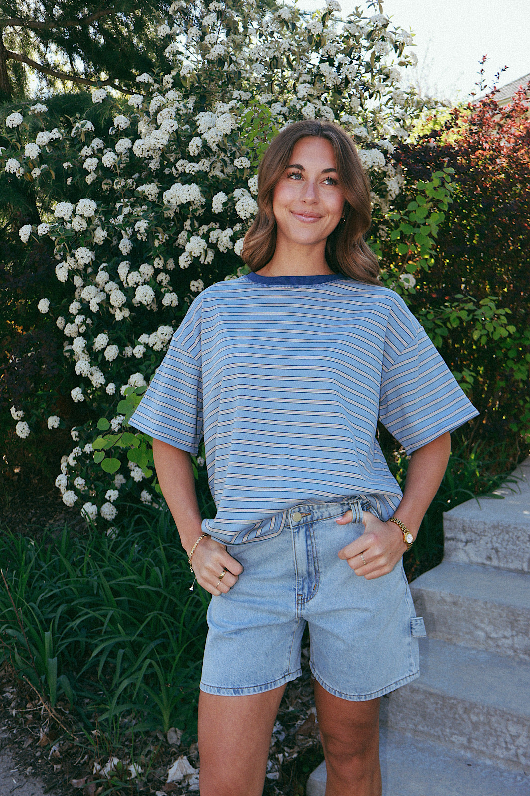 Frankie Stripe Tee
