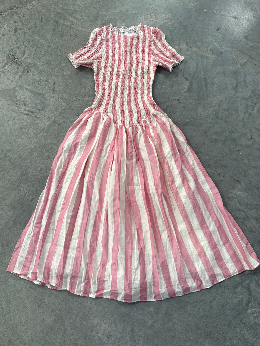 FINAL SALE - FLAWED Sugar Belle Stripe Dress - Small