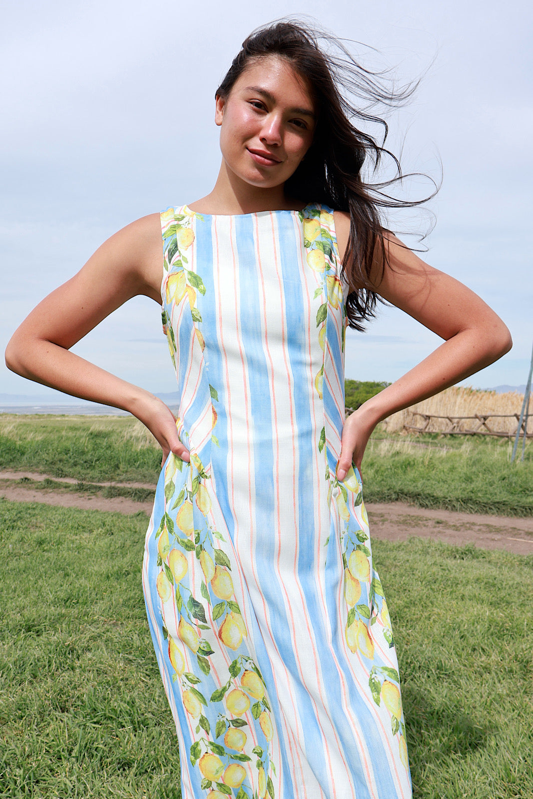 Limoncello Stripe Maxi