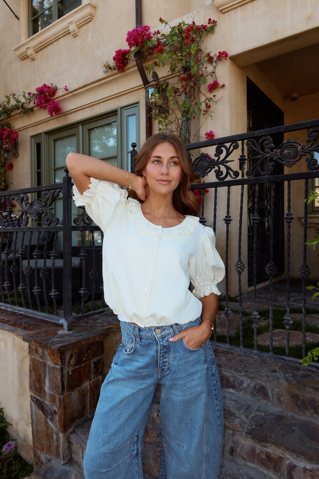 Lanie Stripe Blouse