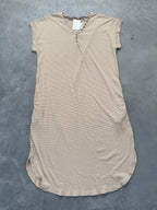 FINAL SALE - FLAWED Shae Ribbed Tee Dress - Large
