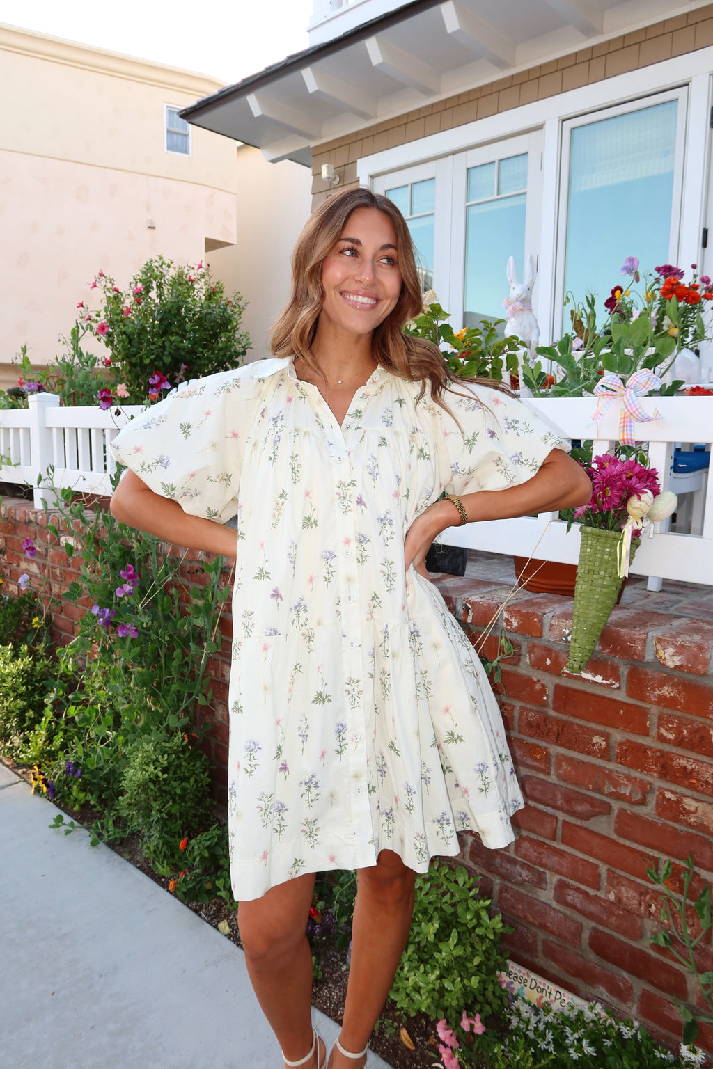 Garden Party Floral Dress