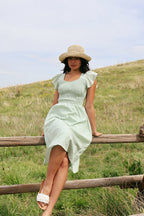 Dorothy Gingham Midi