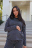 Carson Stripe Long Sleeve in Navy