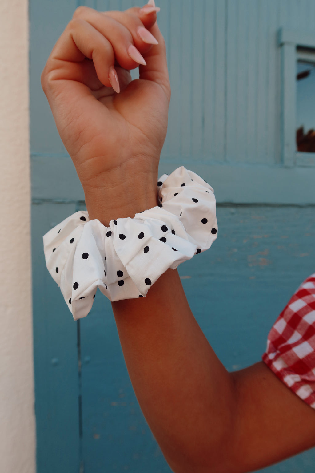 FINAL SALE - Polly Dot Scrunchie
