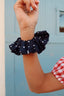 FINAL SALE - Polly Dot Scrunchie In Navy