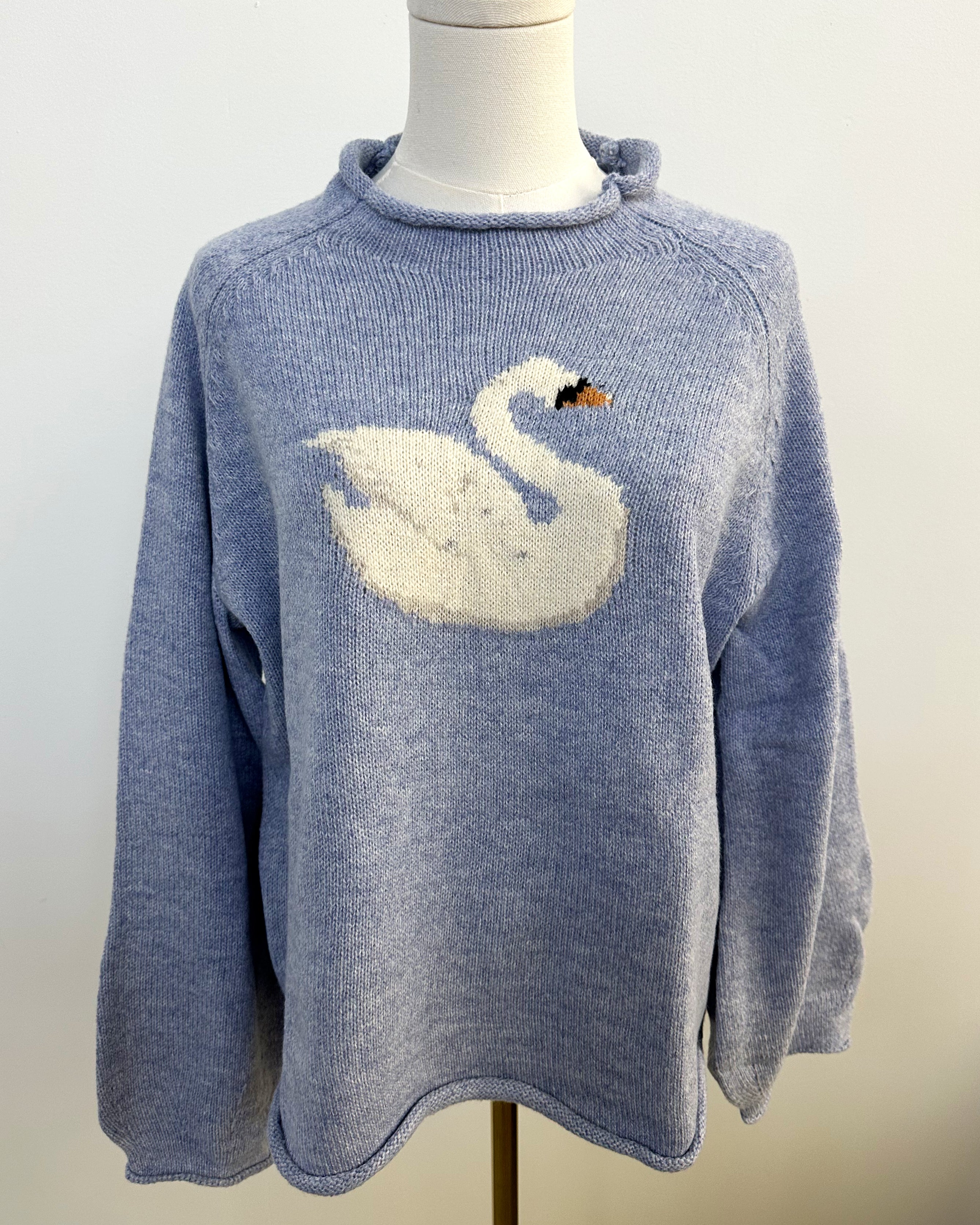Swan Knit Sweater