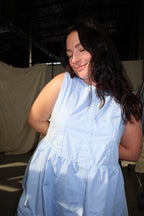 FINAL SALE - Sun Gazer Dress in Blue