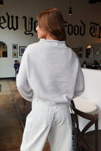 Take Flight Duck Sweater in Heather Oat