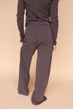 Lauren Stripe Pants in Brown