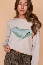 Gypsy Whale Sweater in Oatmeal