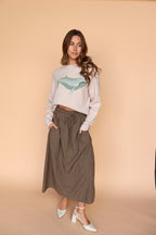 Gypsy Whale Sweater in Oatmeal