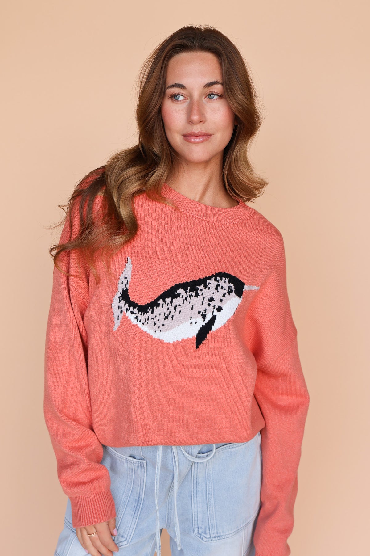 Gypsy Narwhal Sweater in Vintage Coral Secondary image