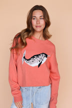 Gypsy Narwhal Sweater in Vintage Coral