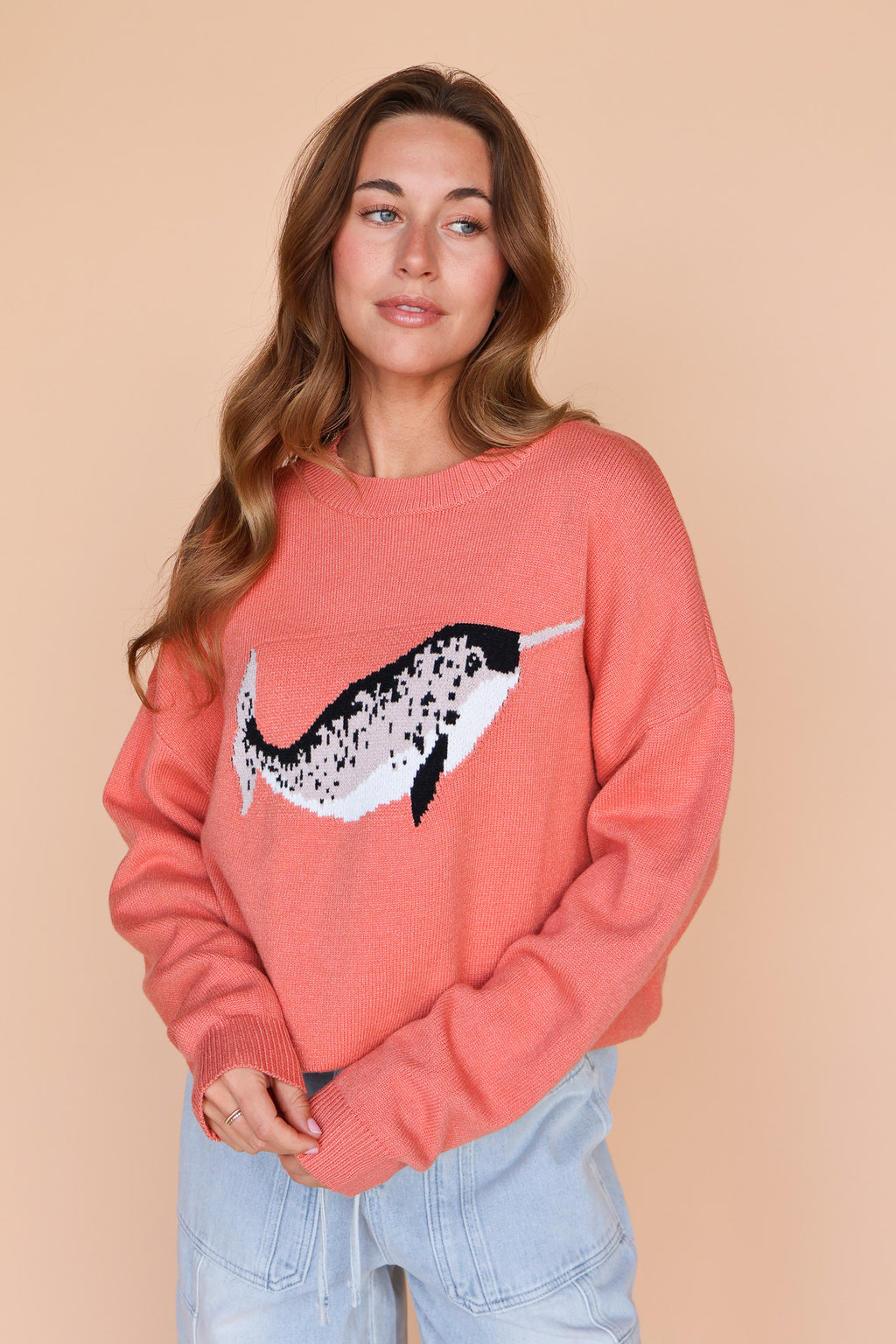 Gypsy Narwhal Sweater in Vintage Coral