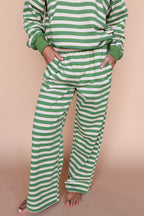 Bennett Stripe Pants in Green