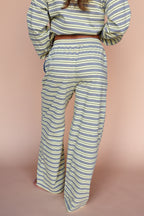 Bennett Stripe Pants in Yellow