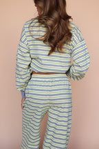 Bennett Stripe Pants in Yellow
