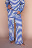 Bennett Stripe Pants in Blue