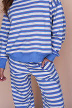 Bennett Stripe Pants in Blue