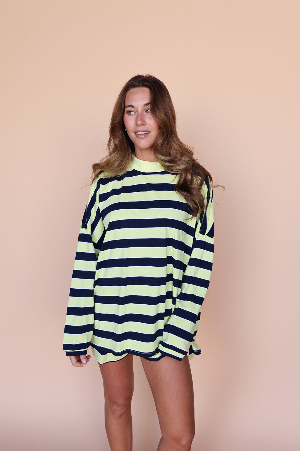 Lemon Fizz Stripe Pullover