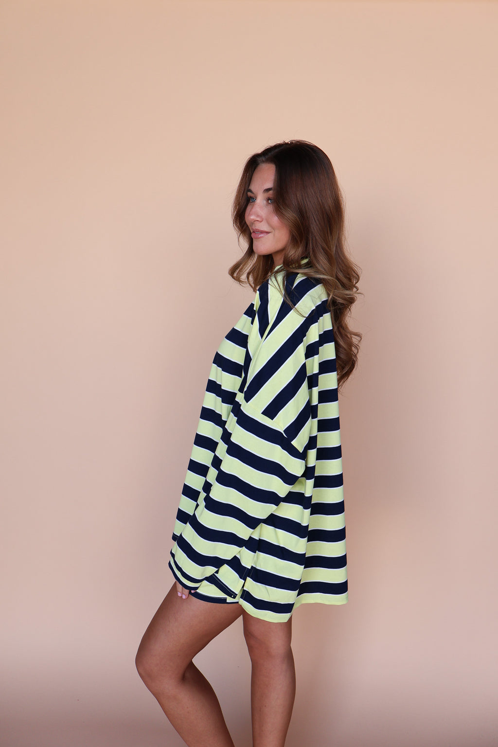 Lemon Fizz Stripe Pullover