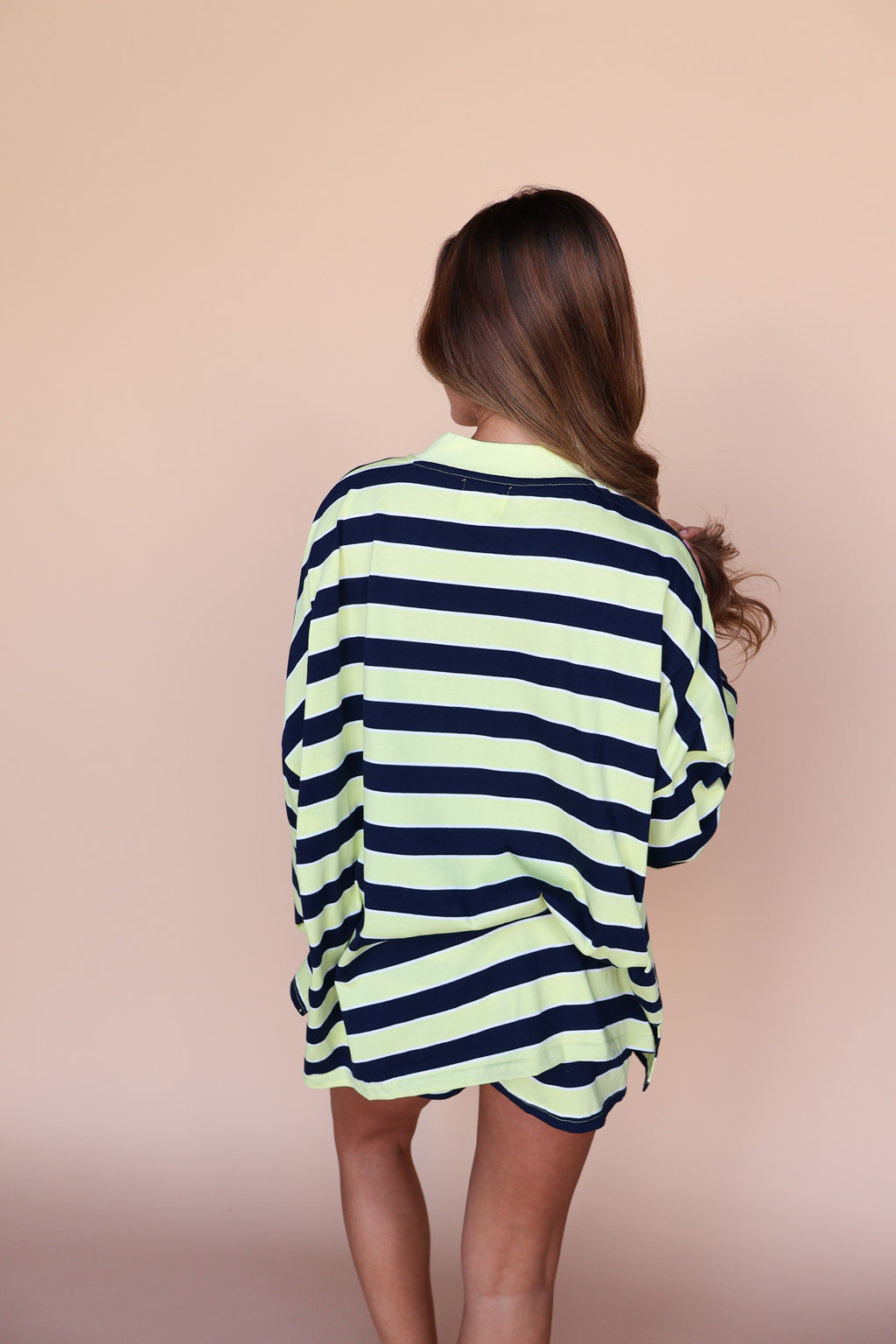 Lemon Fizz Stripe Pullover