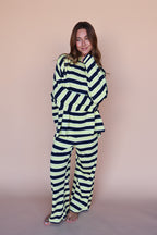 Lemon Fizz Stripe Pants