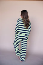 Lemon Fizz Stripe Pants