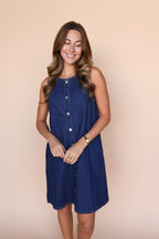 Josie Denim Shift Dress
