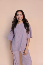 Fleece Polka Dot Tee