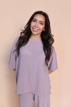 Fleece Polka Dot Tee