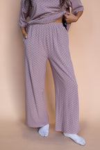 Fleece Polka Dot Pants