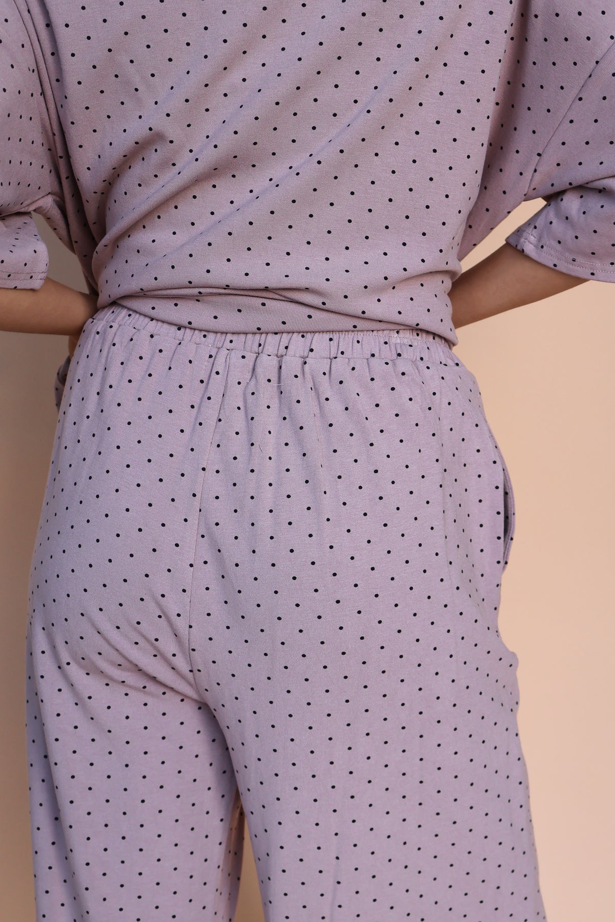 Fleece Polka Dot Pants
