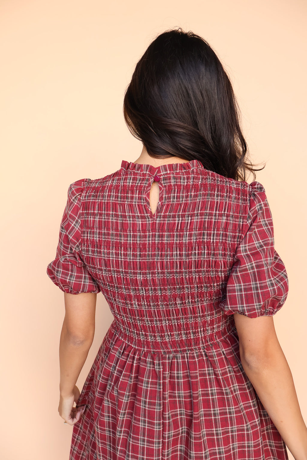 Hannah Plaid Midi