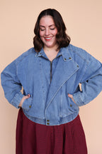 Denim Bomber Jacket