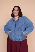 Denim Bomber Jacket