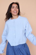 Maren Cardigan in Baby Blue
