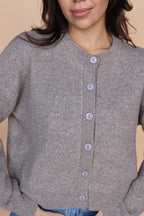Maren Cardigan in Mocha
