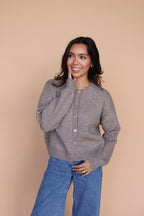 Maren Cardigan in Mocha