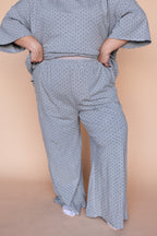 Fleece Polka Dot Pants