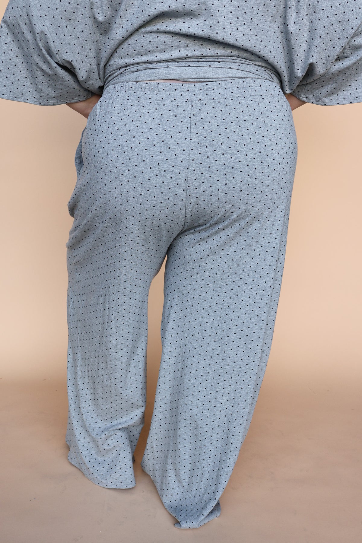 Fleece Polka Dot Pants