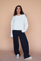 Maren Cardigan in Ivory