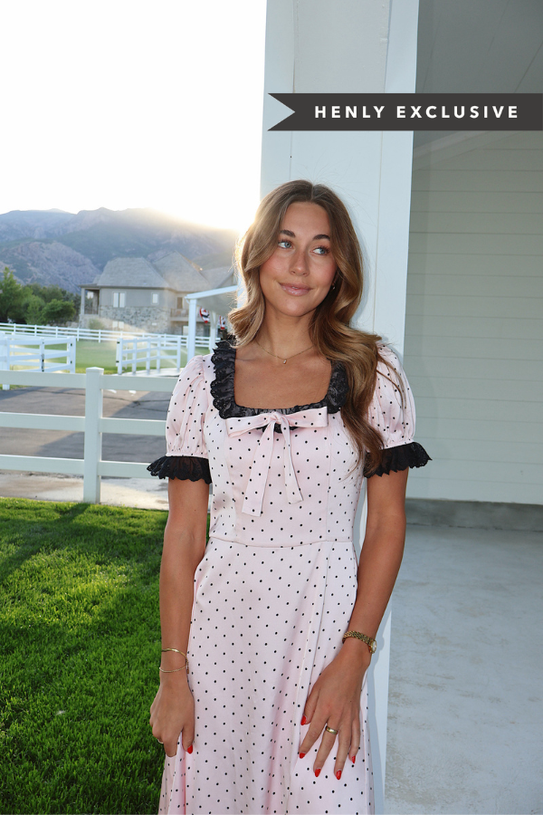 Sabrina Dot Dress Main image