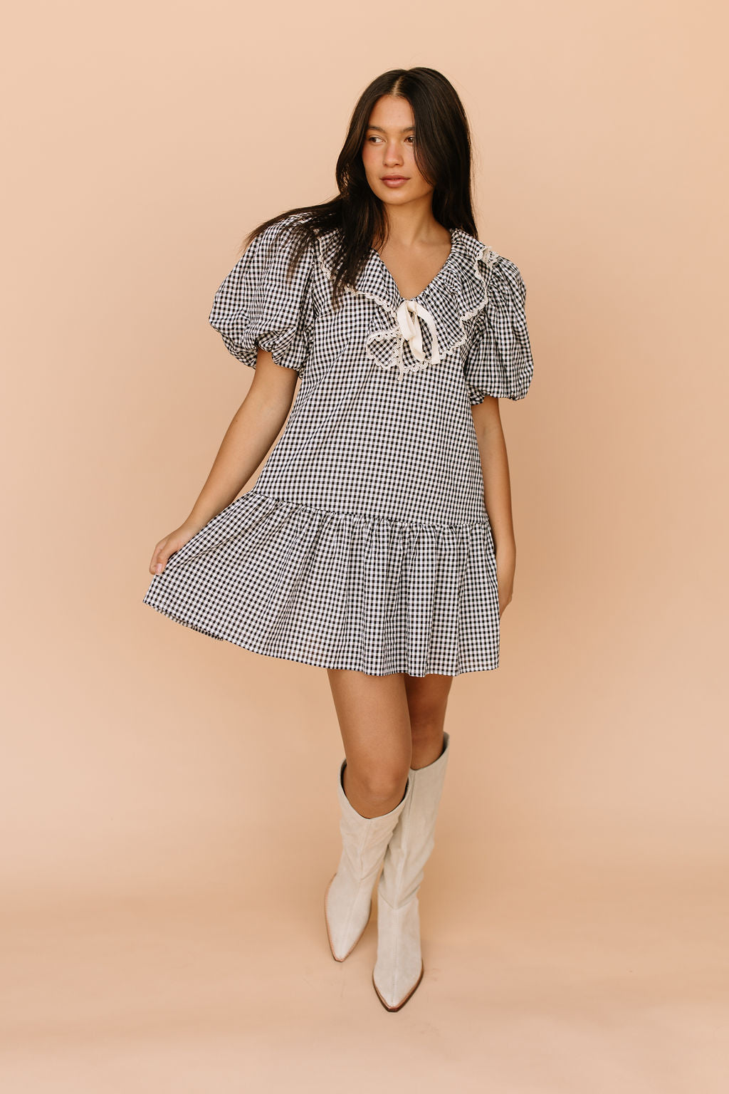 Sloane Gingham Dress Main image