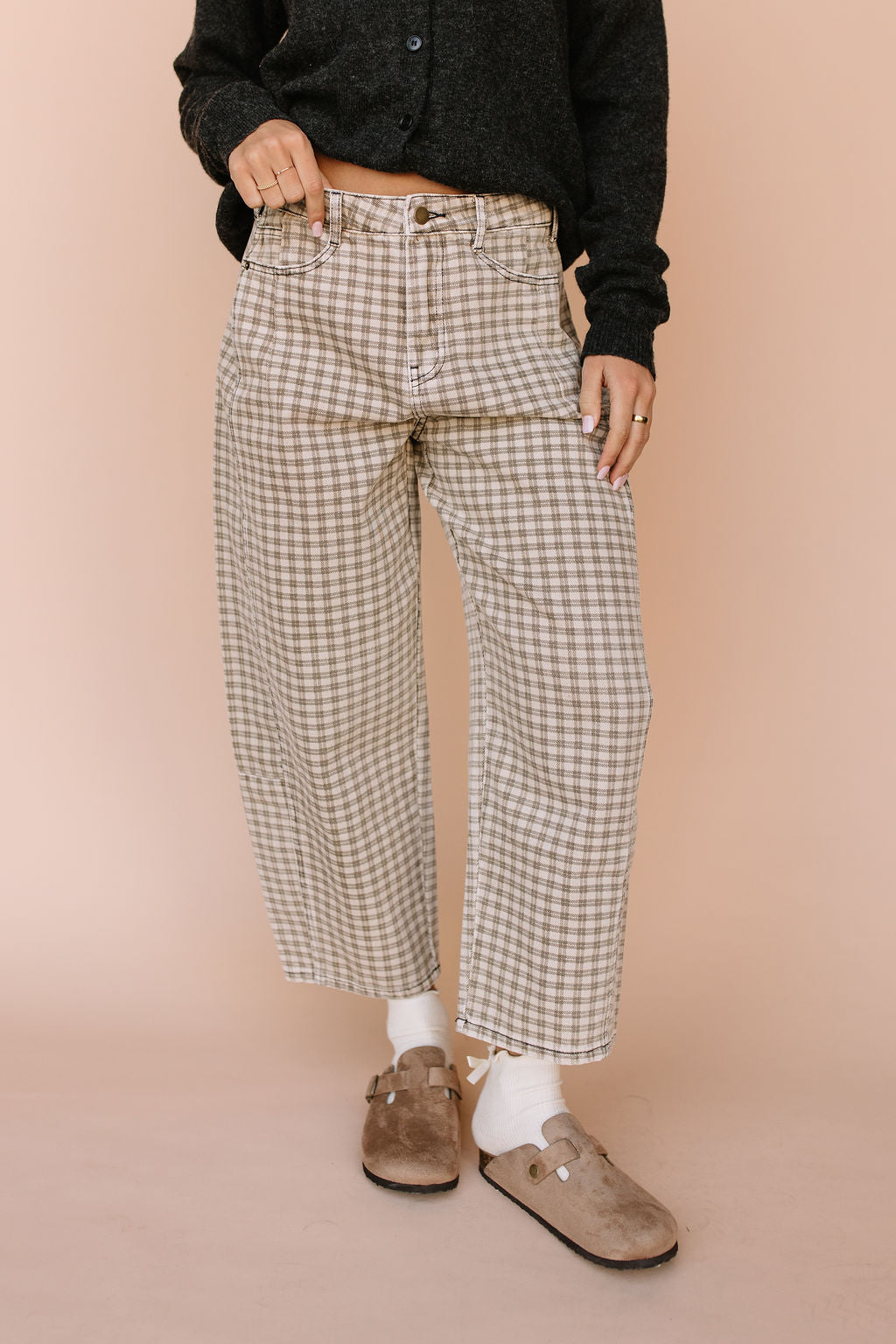 Rory Checkered Pants Main image